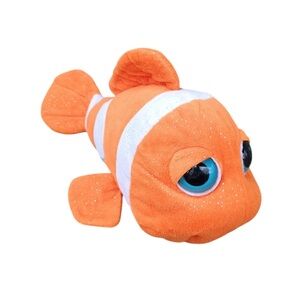 Orange/White 14" Clown Fish Plush